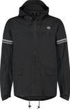 AGU Original Regenjas Essential – 100% Waterdicht – Poray 5.000 – Gerecycled Materiaal – Dames & Heren – Zwart - XXXL