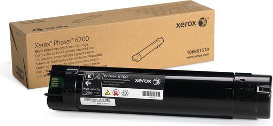 Xerox 106R01510 Toner Cartridge - Black - High Capacity