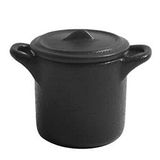 Black & Red Mini Steengoed Ovenschotel 8.5cm - Set van 4