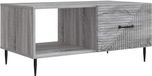 vidaXL Salontafel Grijs sonoma 90 x 50 x 40 cm Bewerkt hout