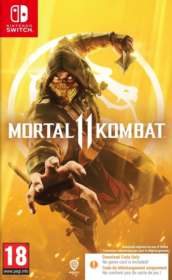 Time Warner Mortal Kombat 11 Code in a Box