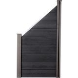 HOME DELUXE Accessoire pour clôture brise-vue CALLADO (Élément incliné)