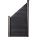 HOME DELUXE Accessoire pour clôture brise-vue CALLADO (Élément incliné)