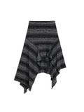 Desigual Rok greige / donkergrijs / zwart