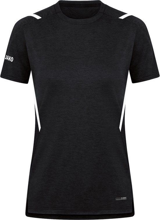 JAKO - T-shirt Challenge - Dames - Zwart - Maat 38