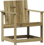 vidaXL Tuinstoel 62x56x77 cm geïmpregneerd grenenhout