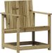 vidaXL Tuinstoel 62x56x77 cm geïmpregneerd grenenhout
