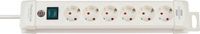 Brennenstuhl Premium-Line stekkerdoos 6-voudig wit 3m