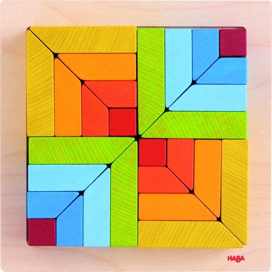 Haba 3D compositiespel Creative Stones - multi