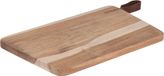 Planche à découper/planche de service en bois sans marque avec poignée en cuir 30 cm