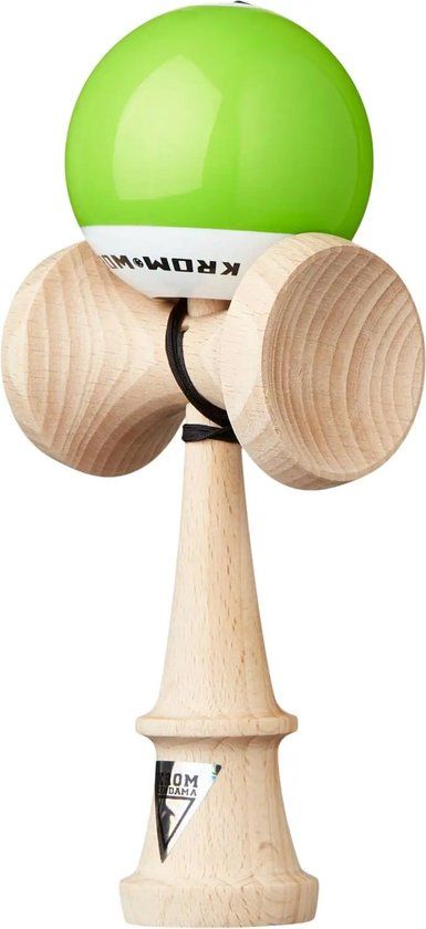 KROM Kendama KROM POP LOL Serie - Kendama - Lime Groen - CK Vorm - LOL® Verf