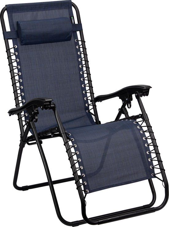 Abbey Camp Stoel - Chaise Longue IV - Marine/Donkerblauw