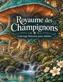 Royaume des Champignons Coloring Book for Adults