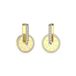 B31N1345 Guess - JUBE04075JWYGT/U - Oorbellen - Dames - Love Guess - Geel Goud - Zirkonia