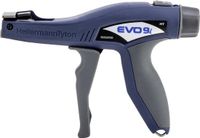 HellermannTyton Kabelbindertang EVO9i L.191mm Werkbereik 2-13,5mm Blauw-grijs