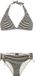 Protest PRTLimo Halter Bikini Dames Kit Offwhite Gestreept