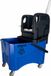 Arcora Mopwagen Kim Plus 30 liter blauw