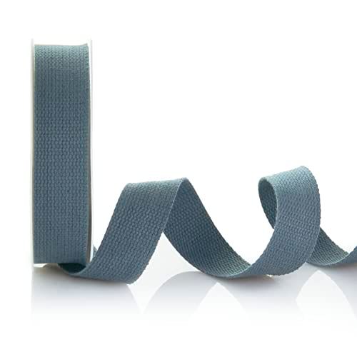 Trimz Katoen Heavy Duty Singelband - Grijs - 5m x 30mm - 7426822162376