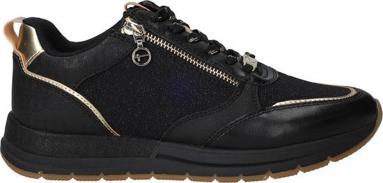 Tamaris Sneakers Zwart Imitatieleer Dames Maat 38