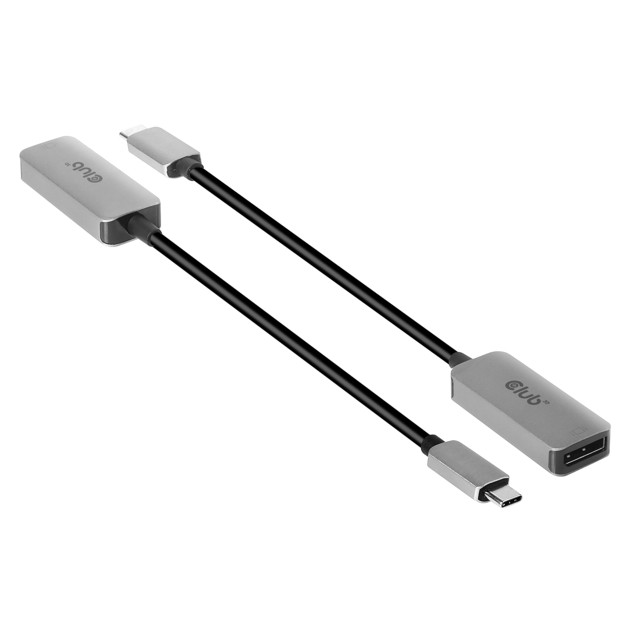 Club 3D USB Type C to DisplayPort 1.4 8K60Hz HBR3 Actieve Adapter (thunderbolt 3 compatible)