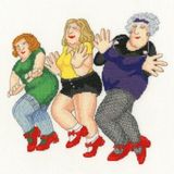 Bothy Threads Dancing Class Beryl Cook Embroidery Kit