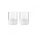 Blomus Calma kandelaar Glas, Kunststof Wit