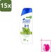Head & Shoulders 15 x 2-en-1 Pomme Fraîche Shampooing Antipelliculaire - 300 ml