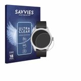Savvies - Screenprotector voor Withings ScanWatch 2 (42 mm) - Folie Beschermfolie transparant 18 Stuks