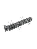 MTD Set veren voor verticuteermachine 34/37CM