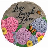 Spoontiques 13238 Live Laugh Love Stepping Stones, Veelkleurig