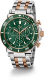 GUESS Gc Gc One Sport Chronograph Watch Zilver En Groen Case: 100% Roestvrij Staal | Armband: 100% Roestvrij Staal 44 mm Z14009G9MF