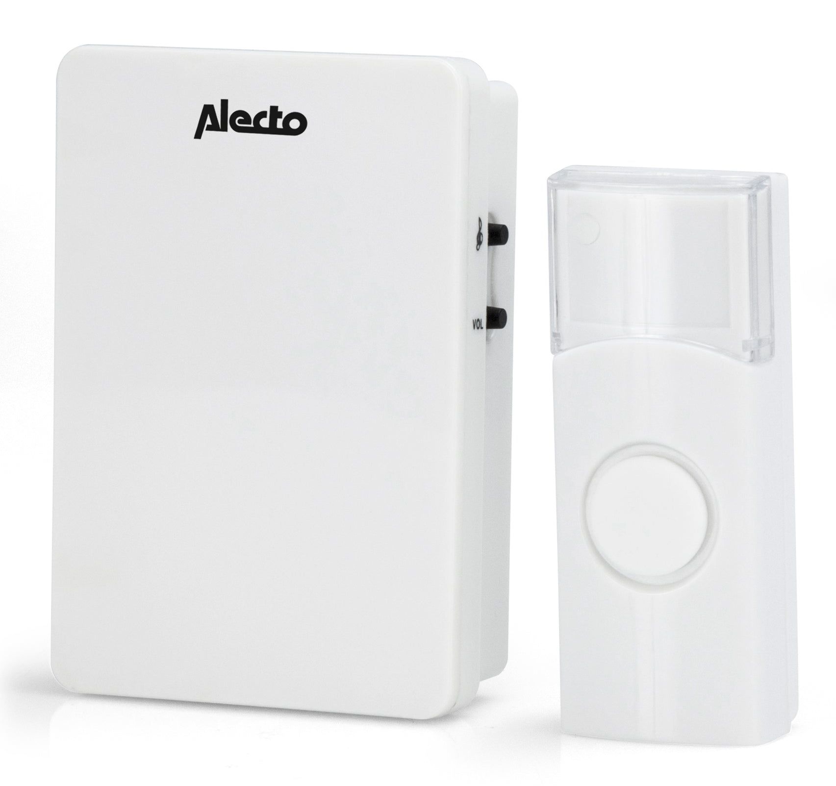 Alecto ADB-11WT Draadloze deurbel - Wit