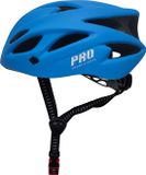 Pro Sport Lights Fietshelm Heren/Dames Volwassenen - Large 57/62cm - 190gram - Mat Blauw