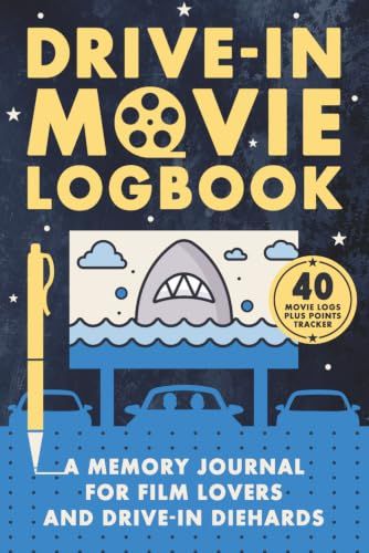 Drive-In Movie Logbook: A Memory Journal for Film Lovers and Drive-In Diehards | The Perfect Addition to Your Drive-In Movie Essentials