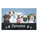 Douceur D'Intérieur Rectangular Rug 45 x 75 cm Embossed Print Carlito