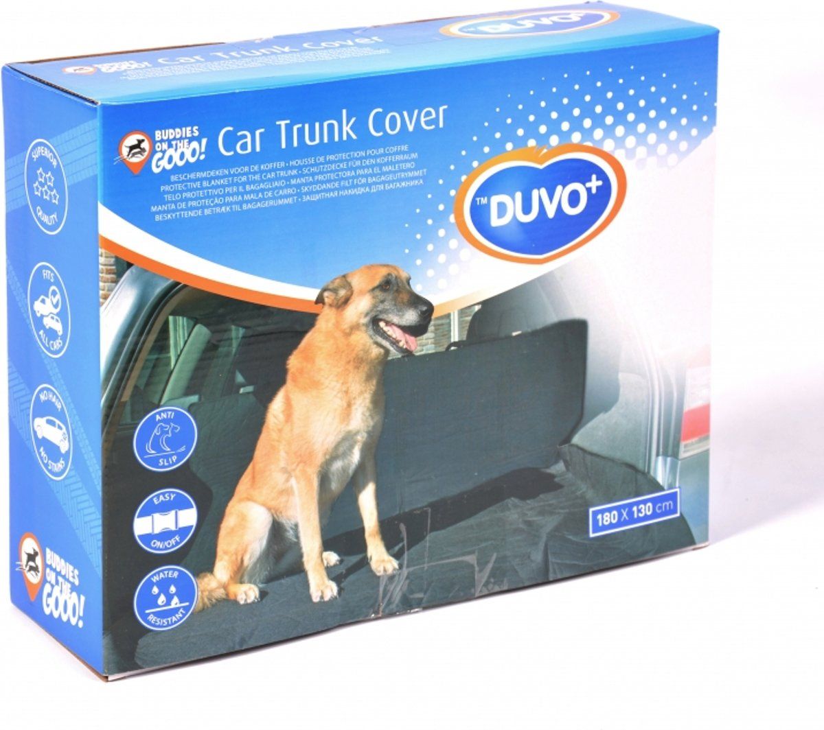 Duvo Beschermhoes Kofferbak 180x130 - 5414365197797