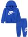 Nike Kids Club Fleece Set Blauw 24 maanden