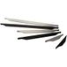 Viefe CUTT Poignée barre en aluminium, noir mat - L 480 & 1376 mm