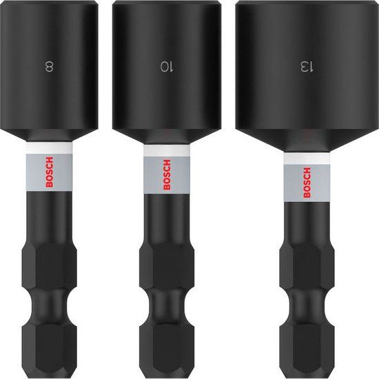 Bosch Accessoires Bosch PRO Moeraanzetter Slag 8 x 50 10 x 50 13 x 50 mm 3-delig