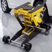 Latios Cric hydraulique/cric de garage - Cric de sol bas profil - Capacité de levage 2 tonnes - Pompe rapide à simple piston - Construction en acier - Plage de levage 150–435 mm - Pour voiture, moto et VTT
