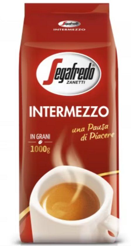 Segafredo Intermezzo Koffiebonen - 8 x 1 kg