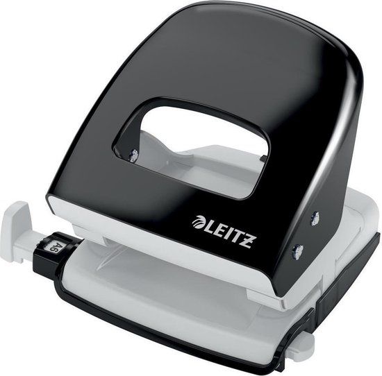 Leitz NeXXt Series Metal Office Hole Punch - Zwart
