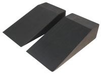 Merkloos Yogablokken set van 2 - Foam - Wig Blok voor Squat, Pilates en Stretch - 30 x 15,2 x 7,6 cm - 330 gram - Voor sport en fysiotherapie