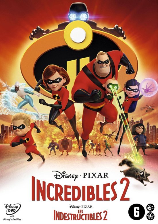 Disney Pixar Incredibles 2 dvd