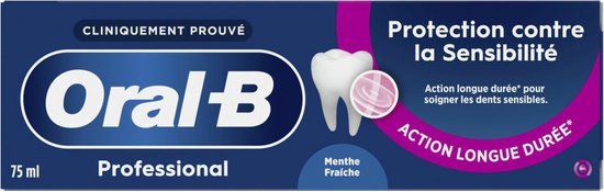 Oral-B Tandpasta Professional Bescherming Gevoelige Tanden Frisse Munt - 12 x 75 ml