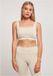 Urban Classics Color Block soft seagrass/white/lilac SportBH - L - Multicolours