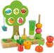 Vilac Leer tellen met dit leuke houten groente en fruit