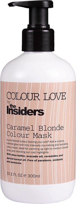 The Insiders Colour Love Caramel Blonde Colour Mask - 300ml