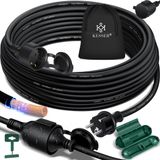 KESSER® Verlengkabel 15 meter voor binnen en buiten IP44 - Verlengsnoer met Stekker