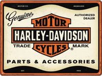 Nostalgic Art Merchandising Nostalgic Art Harley Davidson Wandbord